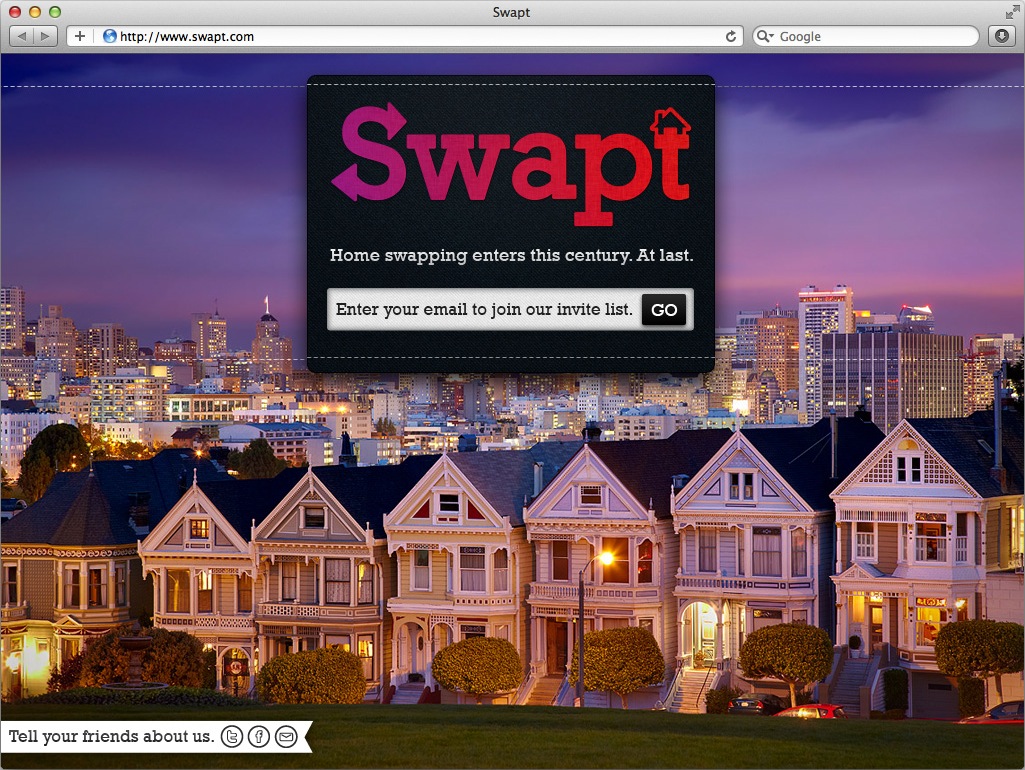 Swapt Application Screenshot